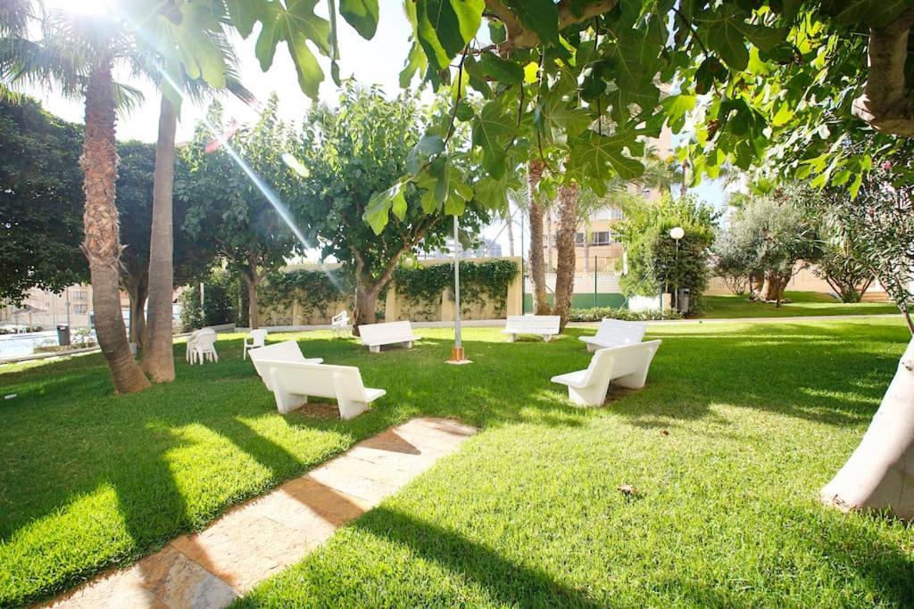 In Front Of The Sea With Ac And Pool Apartamento Alicante Exterior foto